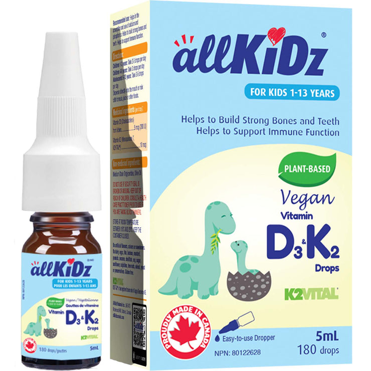 AllKiDz Vitamin D3 + K2