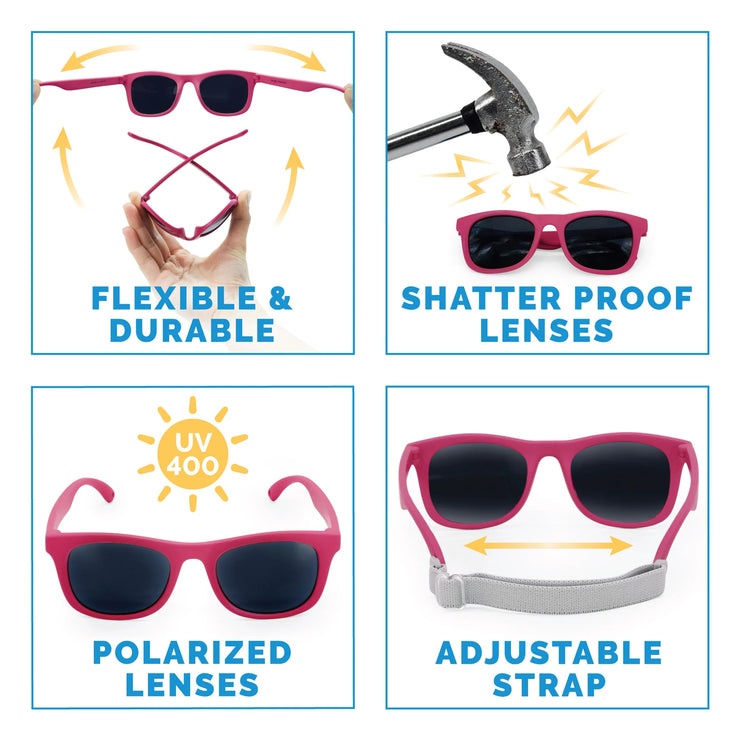 Jan & Jul Kids Sunglasses - Orchid