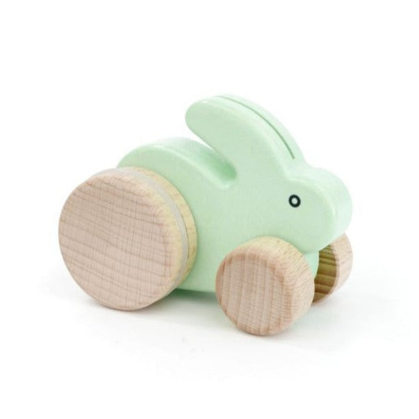 Wooden Hopping Bunny