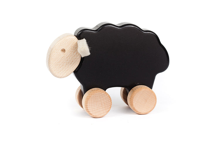 Wooden Black Sheep