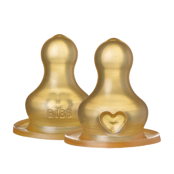 BIBS Fast Flow Bottle Nipple 2pk