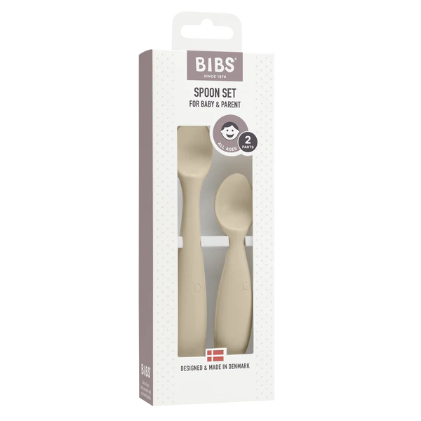 BIBS Baby Spoon Set - Vanilla