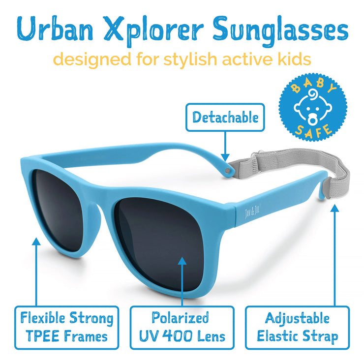 Jan & Jul Kids Sunglasses - Sky Blue