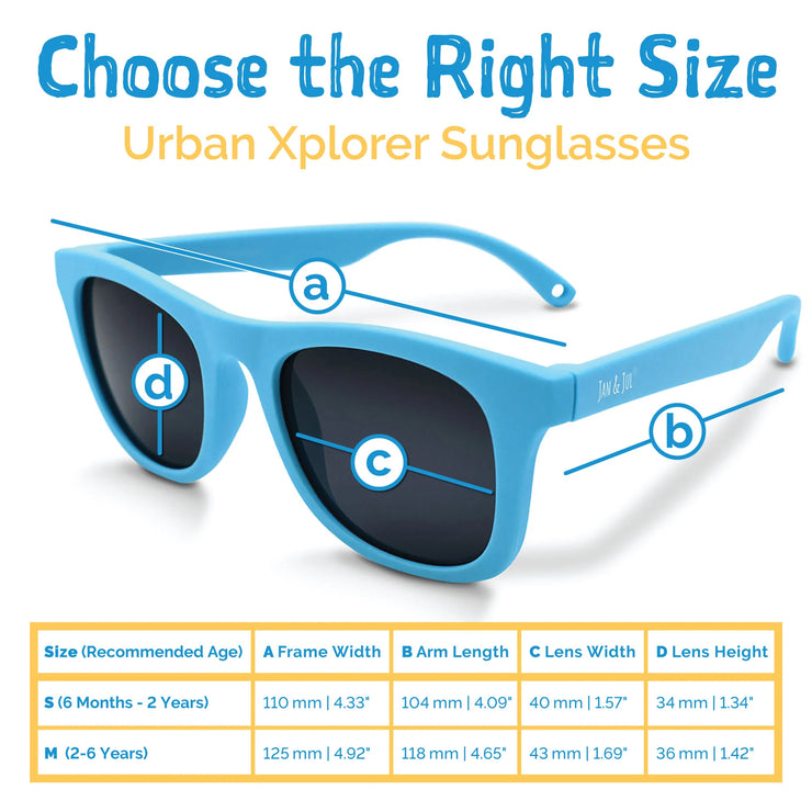 Jan & Jul Kids Sunglasses - Sky Blue