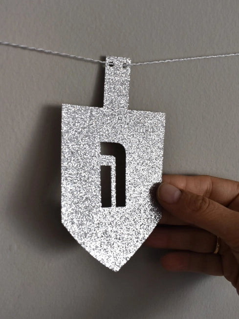 Chanukah Dreidel Garland