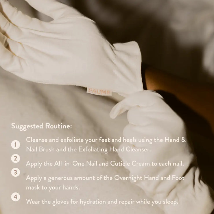 PAUME Organic Cotton Overnight Gloves – Healthy Moms