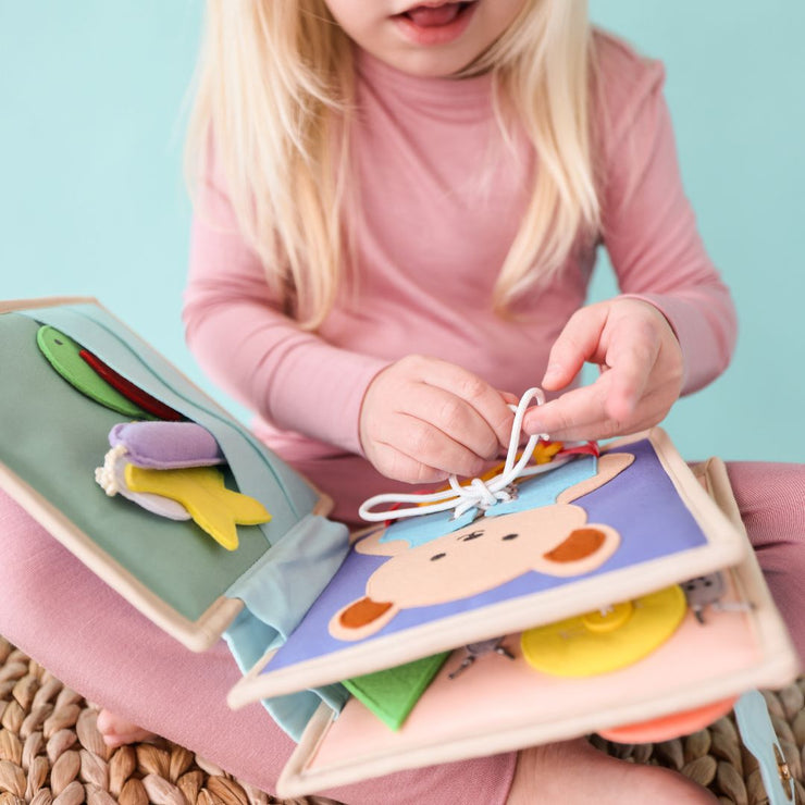 Montessori Practical Skills Quiet Book
