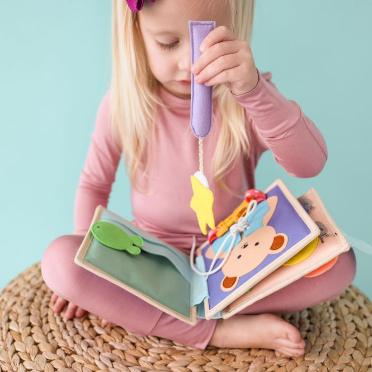Montessori Practical Skills Quiet Book
