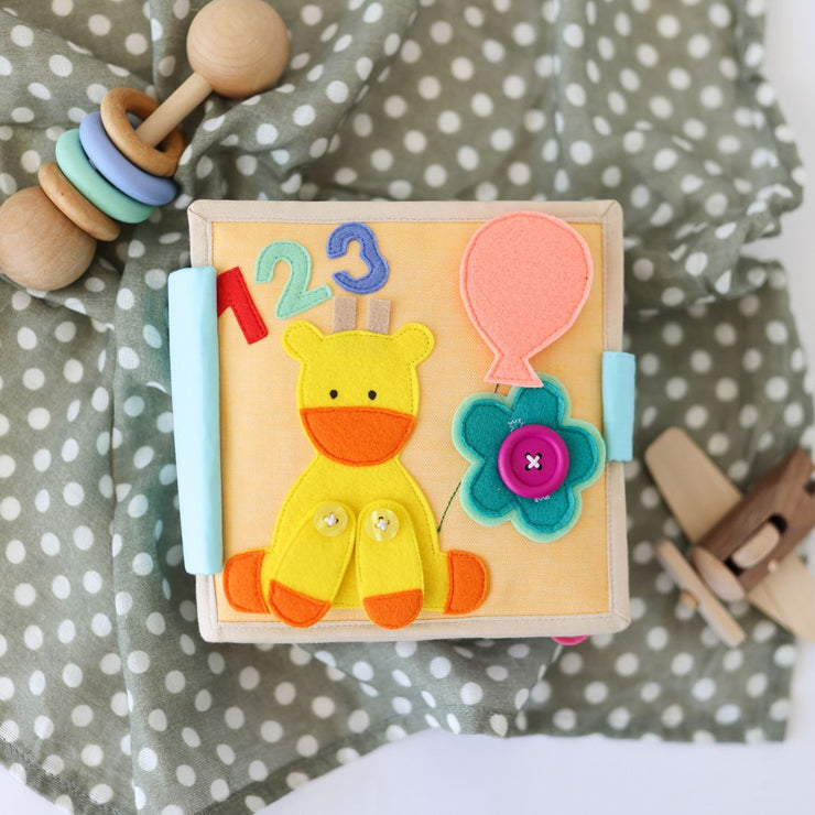 Montessori Practical Skills Quiet Book