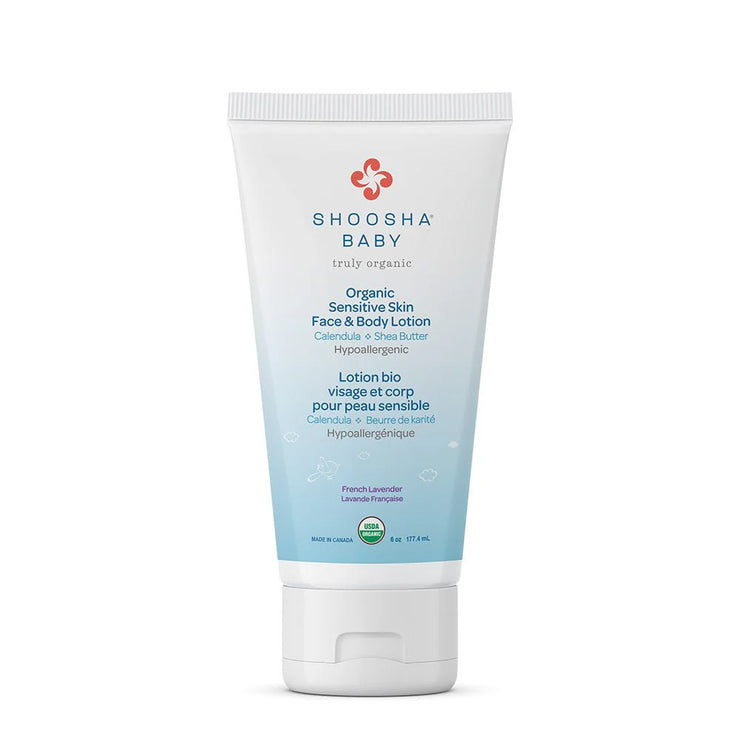 Shoosha Baby Sensitive Face & Body Lotion - French Lavender