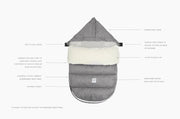 Winter Lambpod - Heather Grey