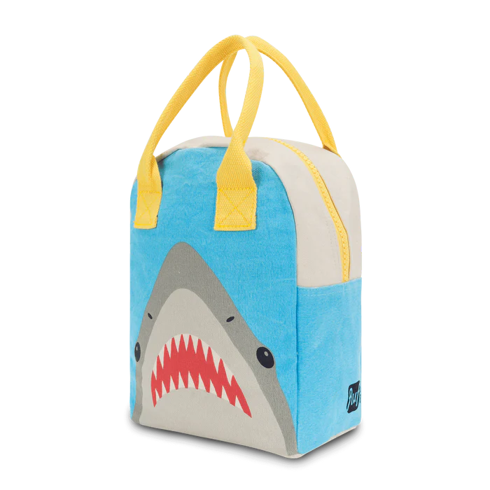 Fluf Organic Cotton Lunch Bag - Shark