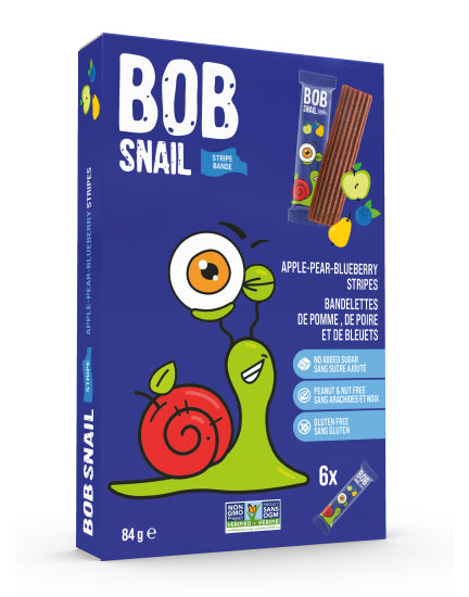 Bob Snail Apple Pear Blueberry Stripe