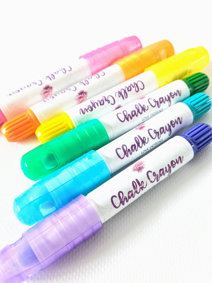 Dust-Free Chalk Crayons