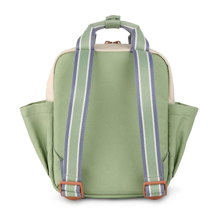 Mini Canvas Backpack - Check Yes