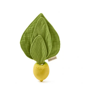 Oli & Carol Mini Lovey Teether - John Lemon