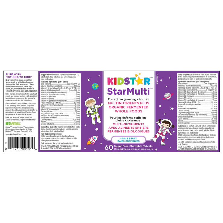 Star Multi - Multinutrients Chewable for Kids