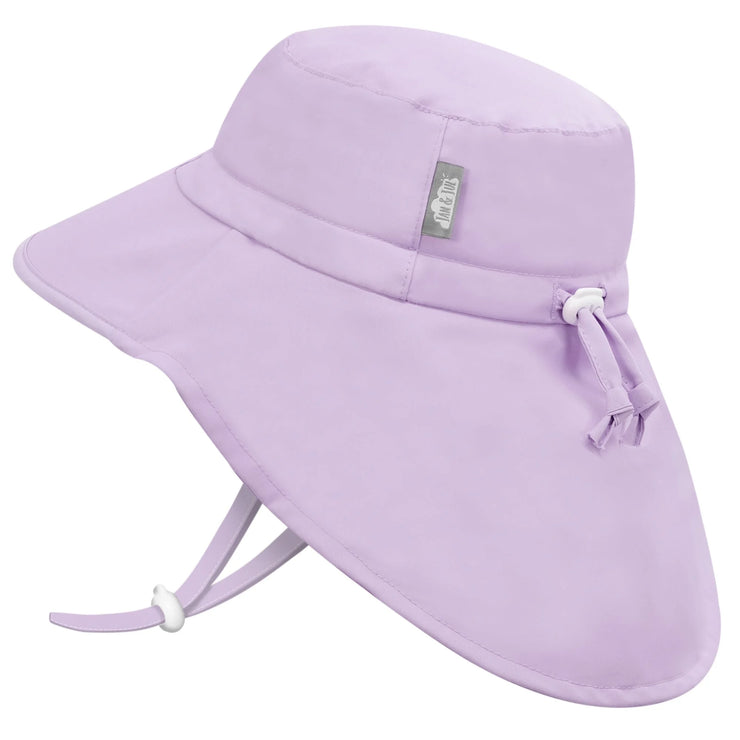 Adjustable Water Repellent Adventure Hat - Lavender