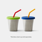 Planetbox Silicone Lid and Straw 2pk - Horizon