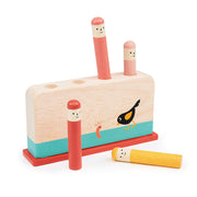 Wooden Early Bird Pop Up Toy