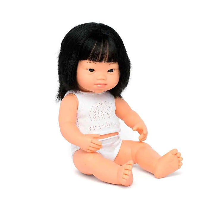 Miniland 15 inch Baby Doll with Down Syndrome