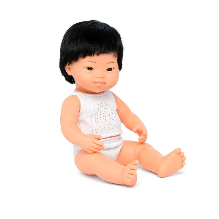 Miniland 15 inch Baby Doll with Down Syndrome