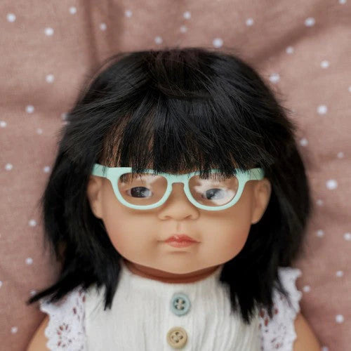 Turquoise Doll Glasses