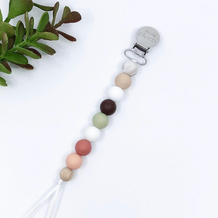 Silicone Pacifier Clip - Autumn