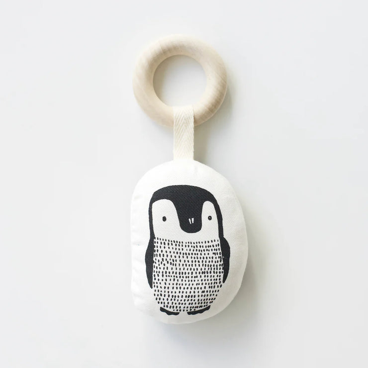 B&W Organic Teether - Penguin