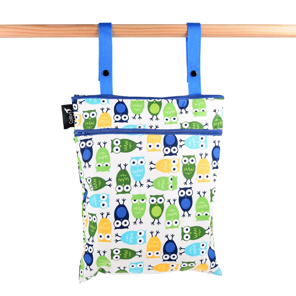 Double Duty Wet Bag - Owls