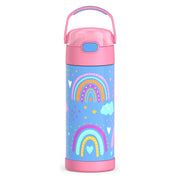 Thermos FUNtainer 14oz Water Bottle with Straw Top - Rainbow Dreams