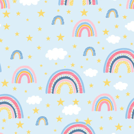 Pee Pals Reusable Waterproof Potty Training Mat (Pack Of 2) - Rainbows