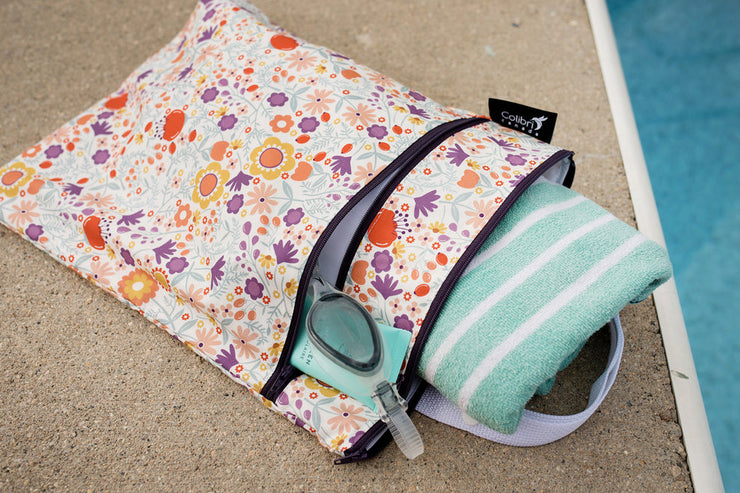 Double Duty Wet Bag - Wild Flowers