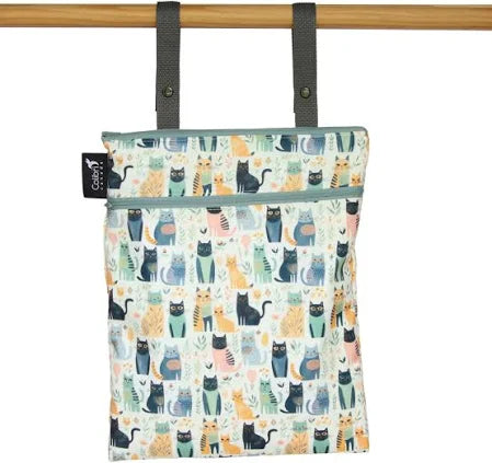 Double Duty Wet Bag - Cats