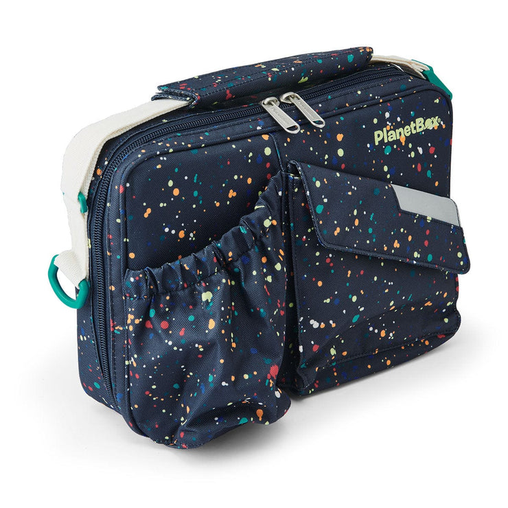 Planetbox Rover/Launch Insulated Carry Bag - Splatter Paint