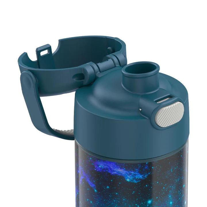 Thermos FUNtainer 16oz Water Bottle with Spout Top - Galaxy Teal