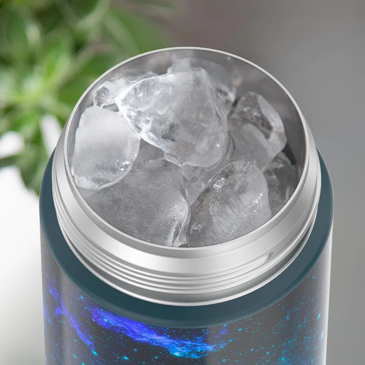Thermos FUNtainer 16oz Water Bottle with Spout Top - Galaxy Teal