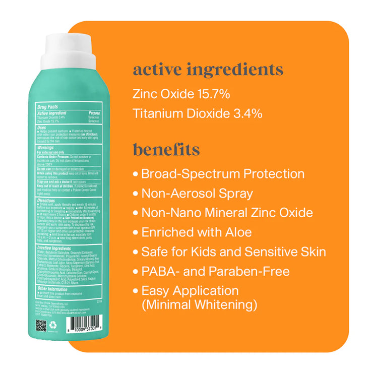 Think Kids All Sheer Mineral Sunscreen Spray - SPF 50