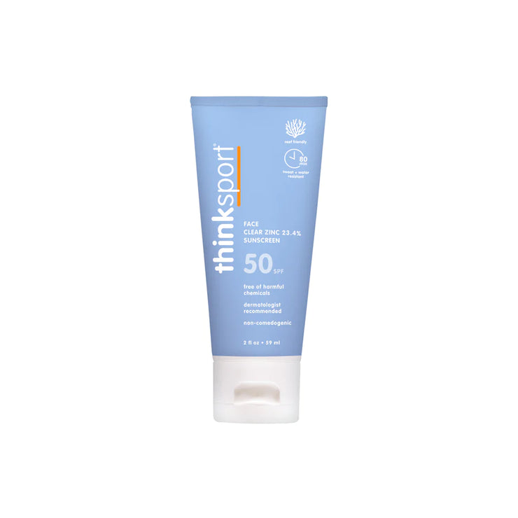 Clear Zinc Face Sunscreen SPF 50