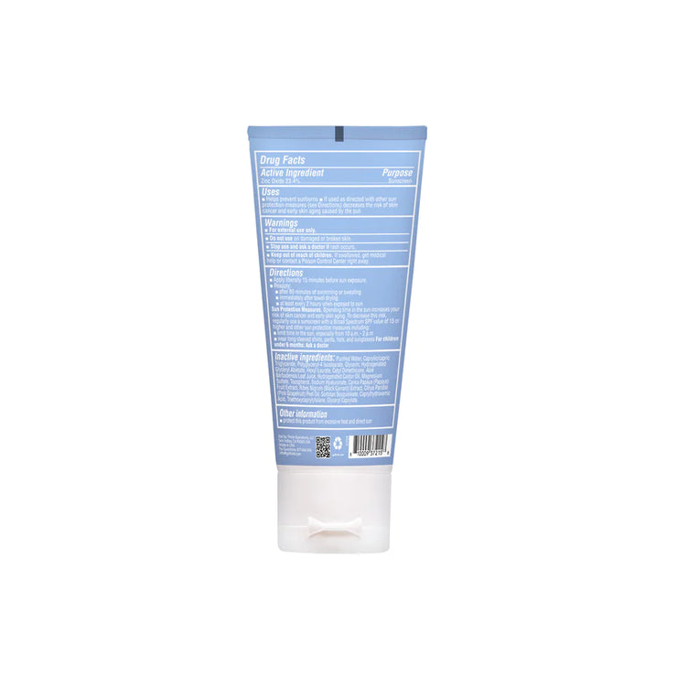 Clear Zinc Face Sunscreen SPF 50