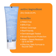 Think Clear Zinc Sunscreen Lotion SPF 50