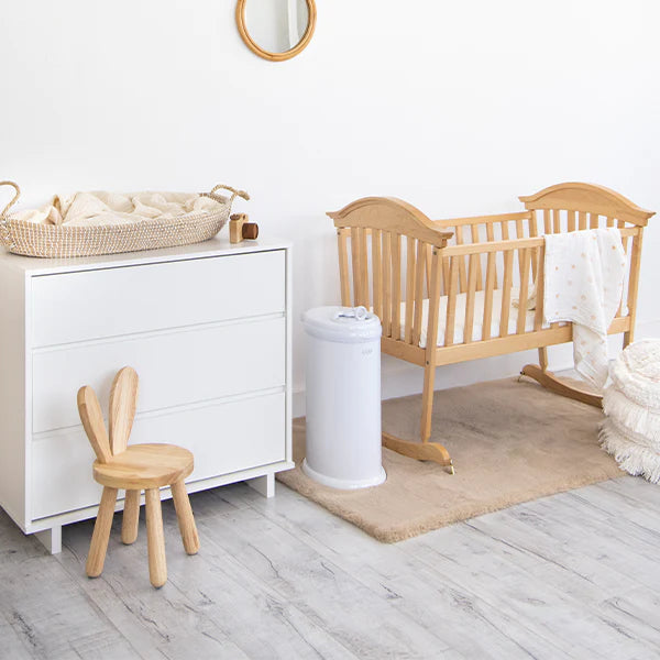 Ubbi Diaper Pail - White