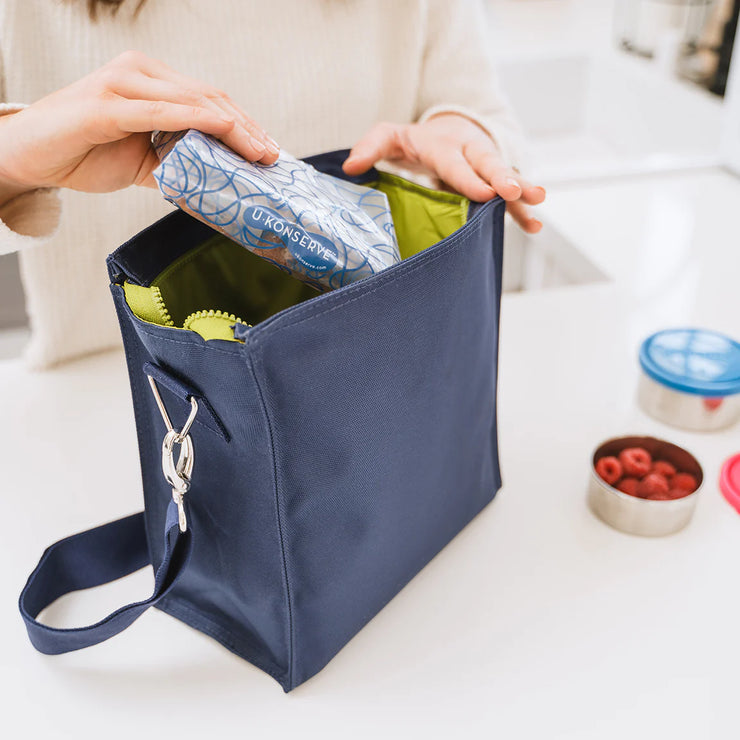 Insulated Tote Bag - Navy