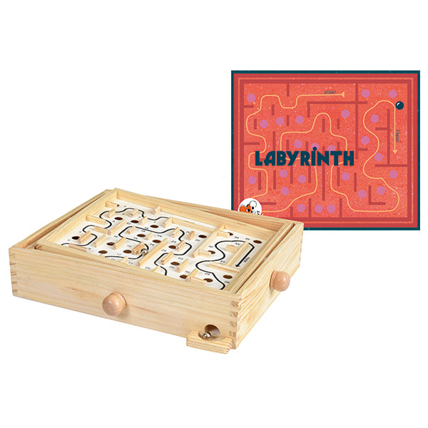 Wooden Labyrinth Game