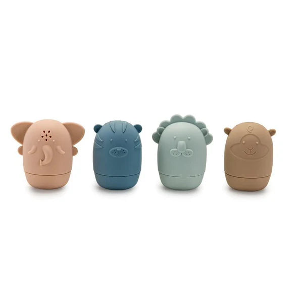 Silicone Safari Animal Bath Toys