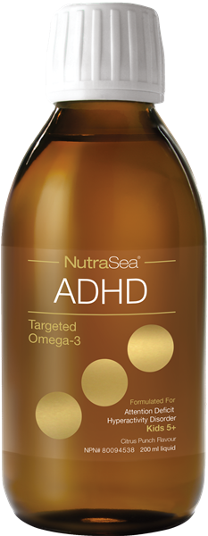 ADHD Targeted Omega-3 liquid, Citrus Punch - 200ml