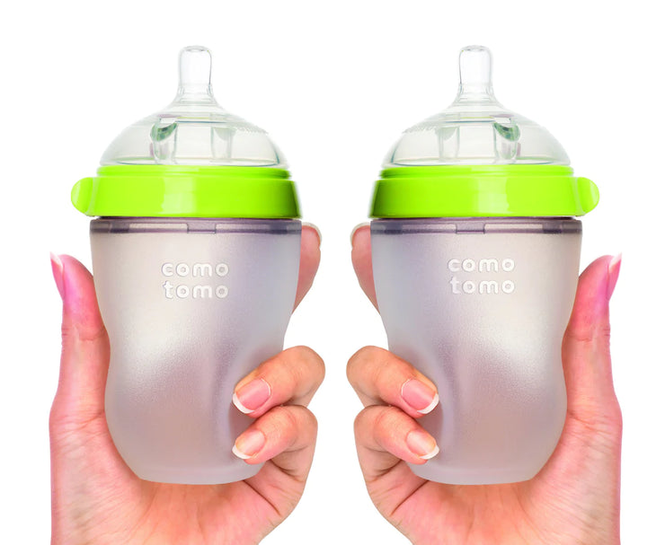 Comotomo 8 oz Silicone Bottle - Double Pack