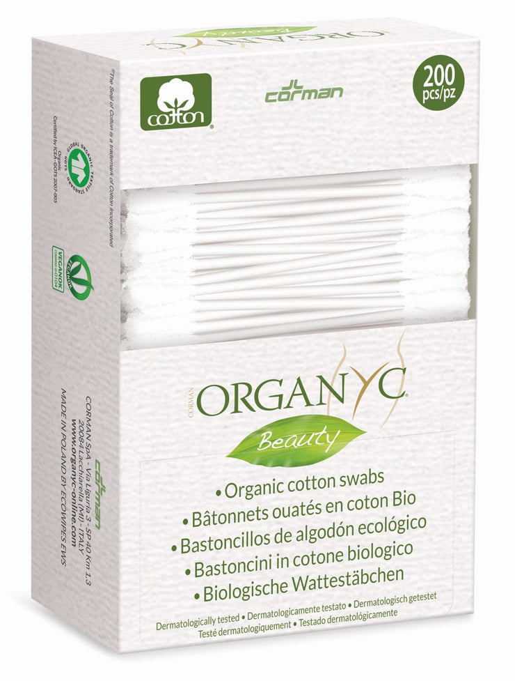 Organic Cotton Swabs