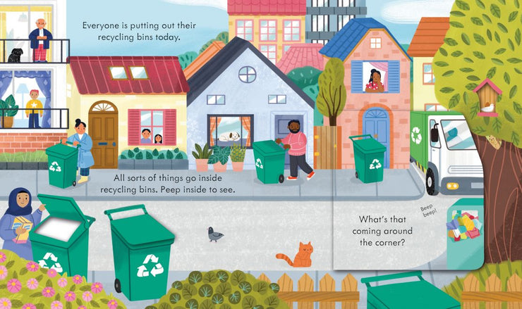 How A Recycling Truck Works