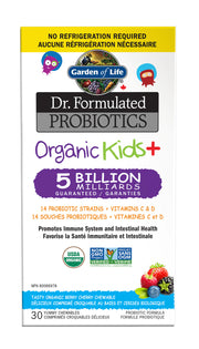 Dr. Formulated Probiotics Organic Kids+  | Berry Cherry